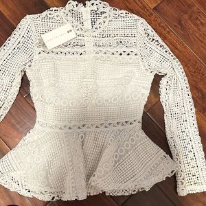 Endless Rose White Lace Top